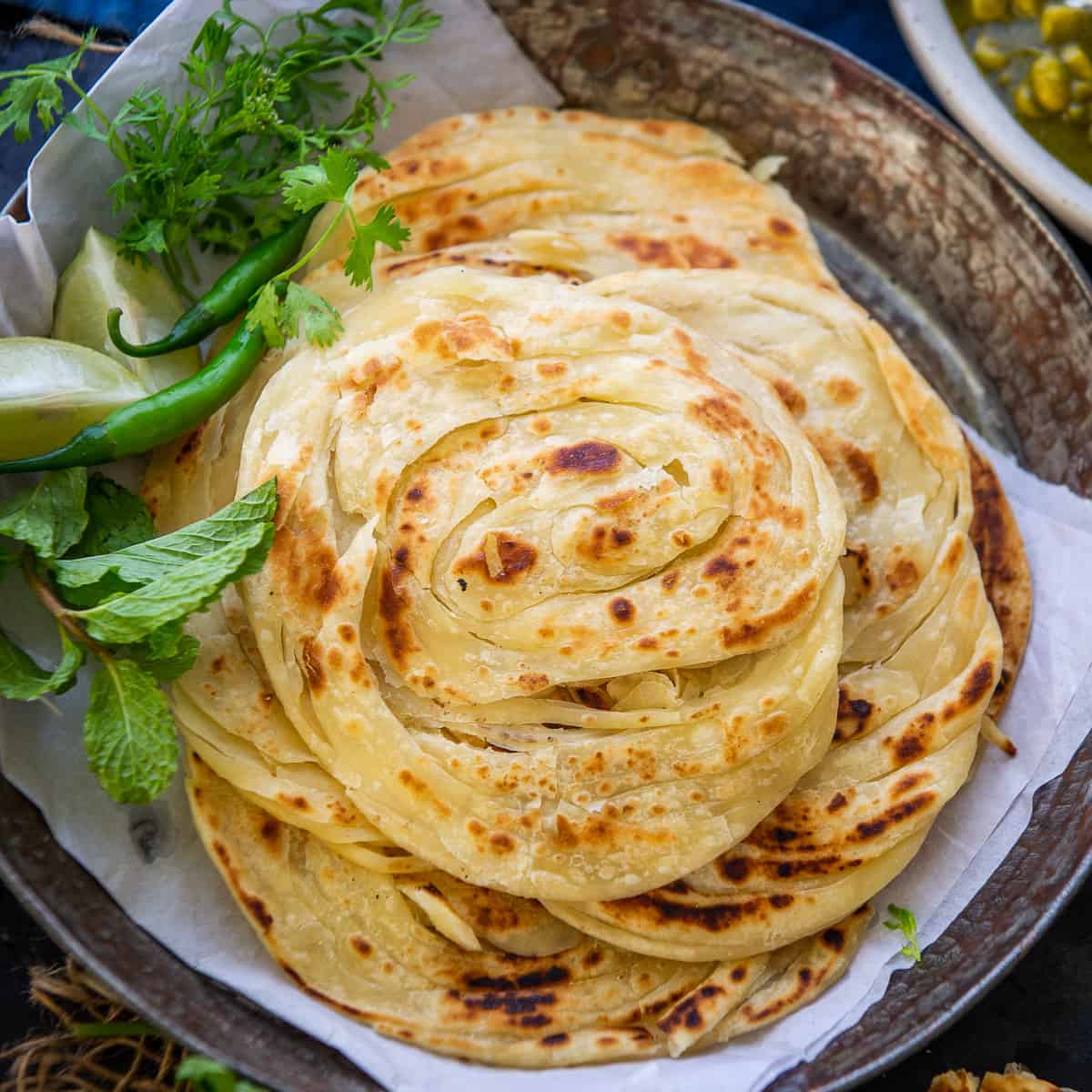 Kerala Paratha
